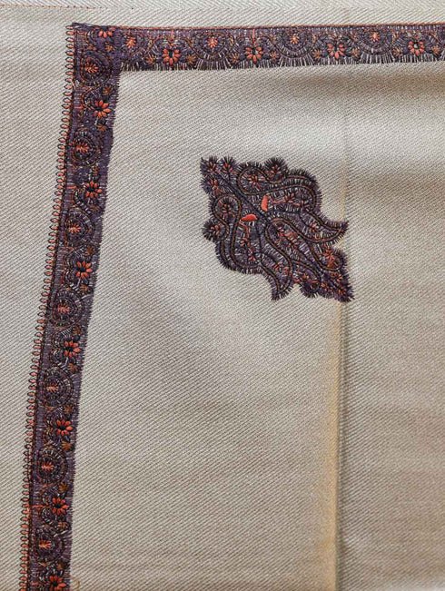 Women's Hand Embroidery Wool Shawl